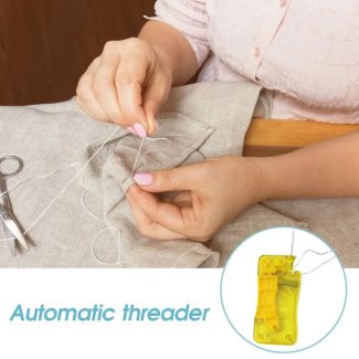 Automatic Needle Threader for Home Sewing Needles