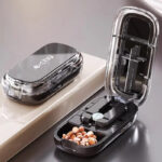 Best Pill Cutter with Storage - Portable Tablet Splitter Box