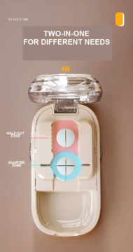 best pill cutter with storage portable tablet splitter box 05