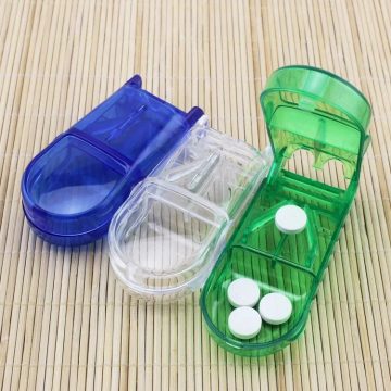 best pill cutter with storage portable tablet splitter box 21