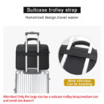 large capacity briefcase bag business bag laptop bag 14